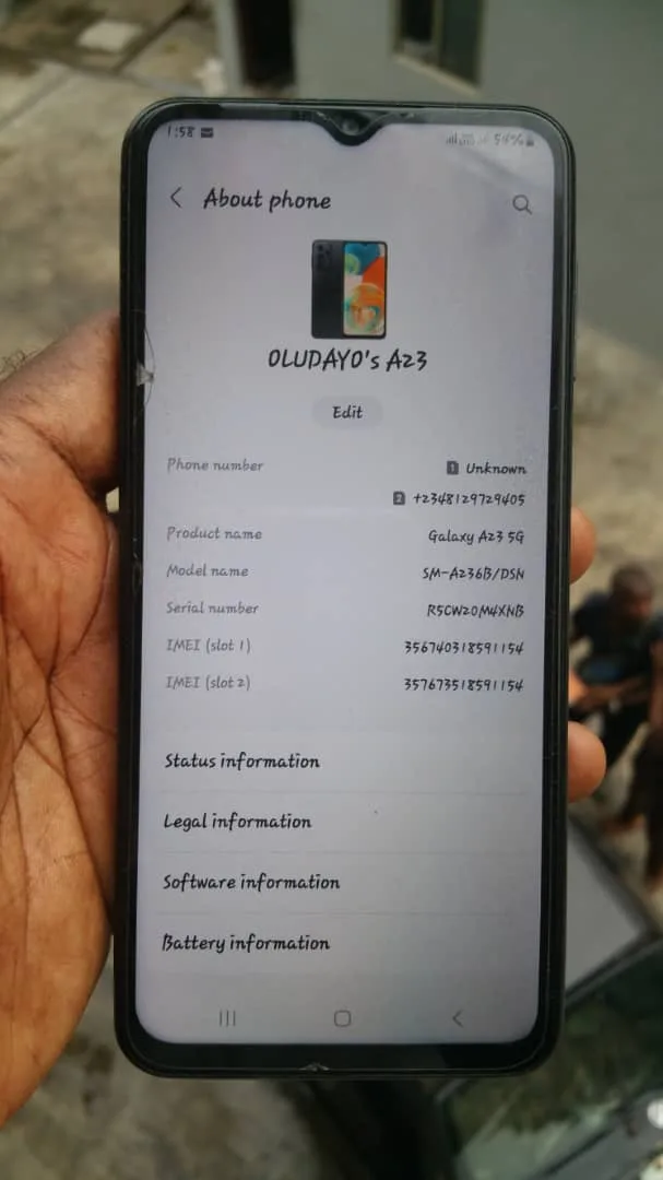 Used Samsung A23 5g