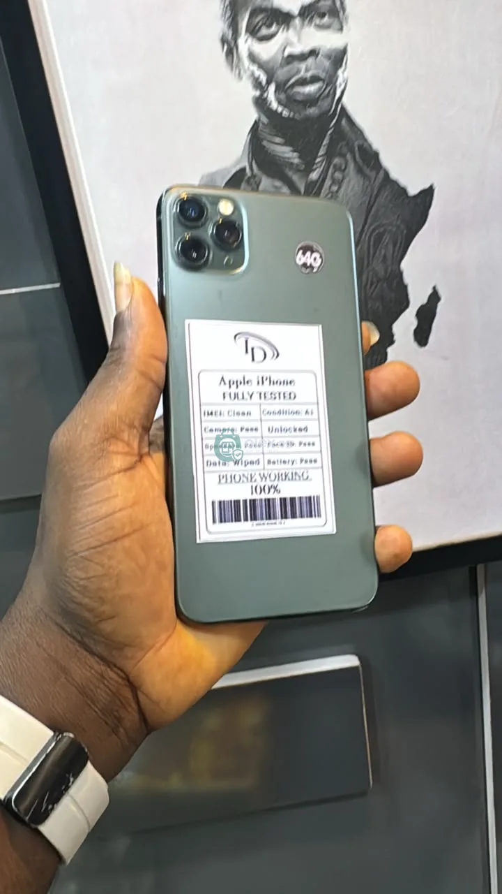 Iphone 12pro 128GB plus facelock blue