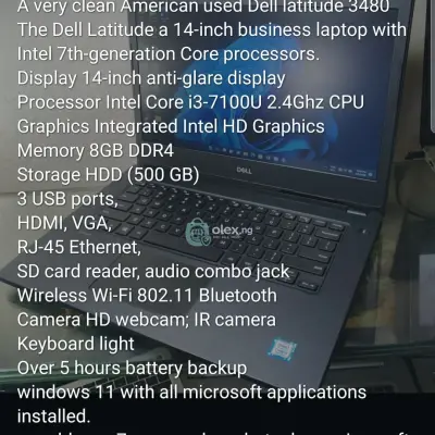 Dell Latitude 3480