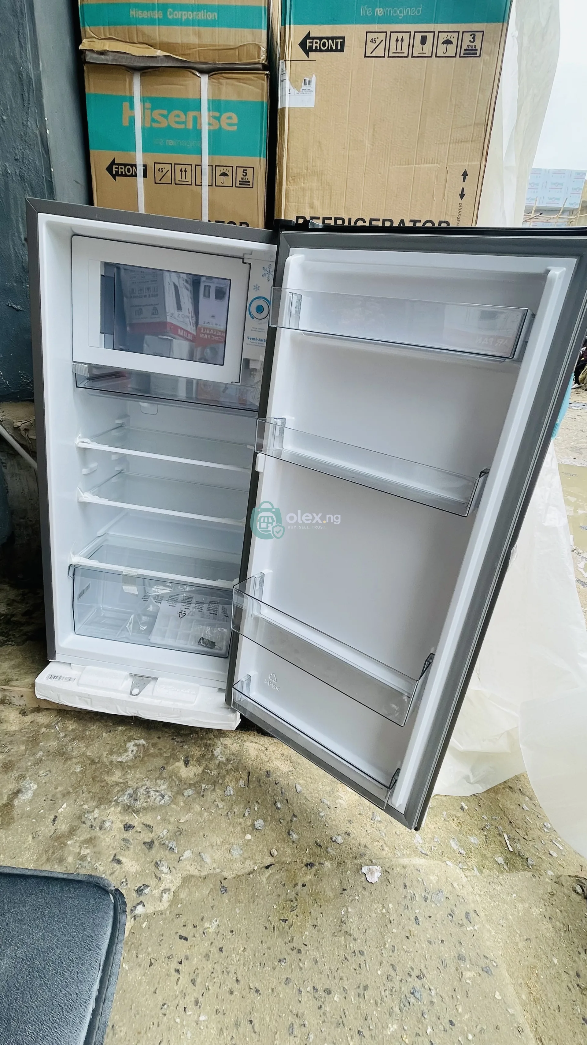Original Hisense 150 liters single door refrigerator RS20