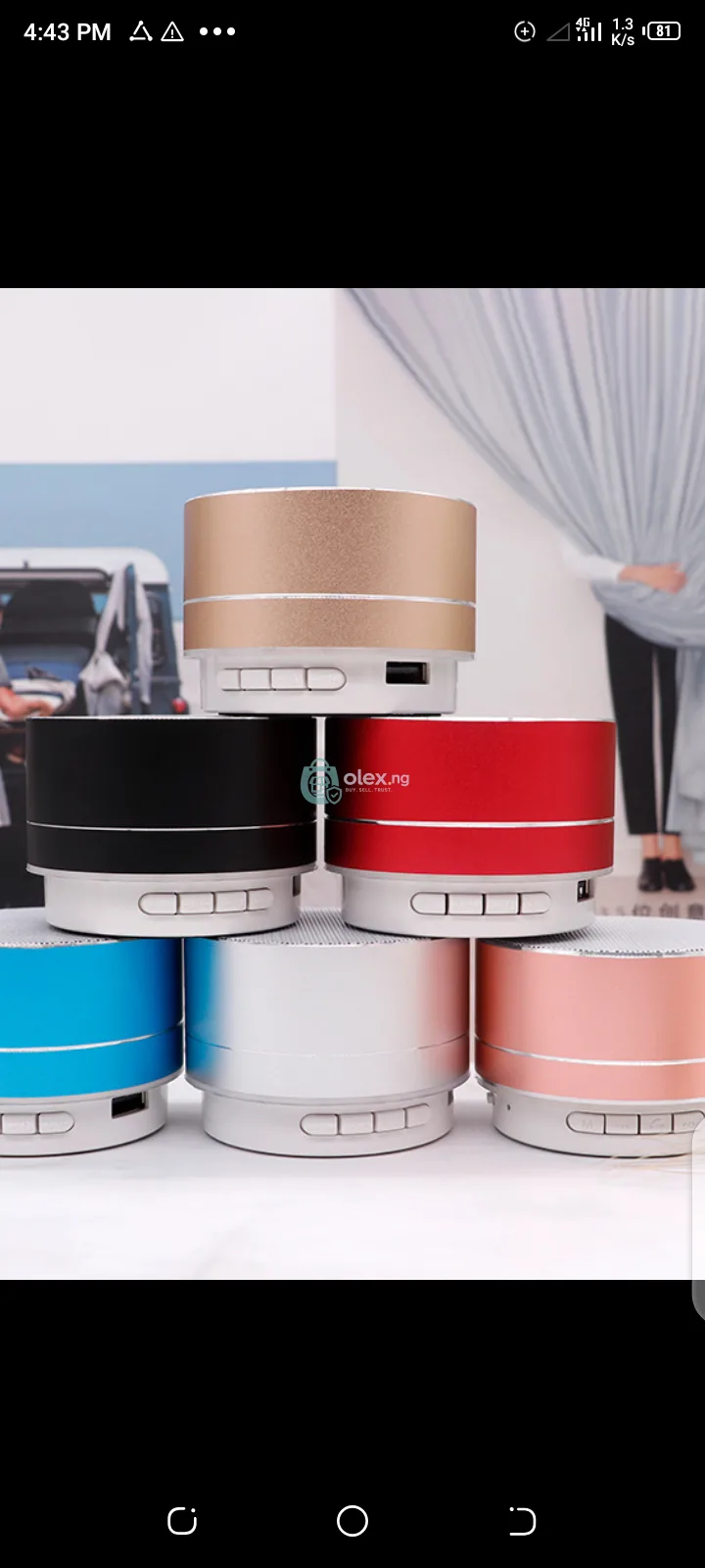 Bluetooth wireless speaker