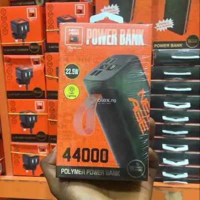NEW AGE 44000mah with 22.5 watts super fast charging 