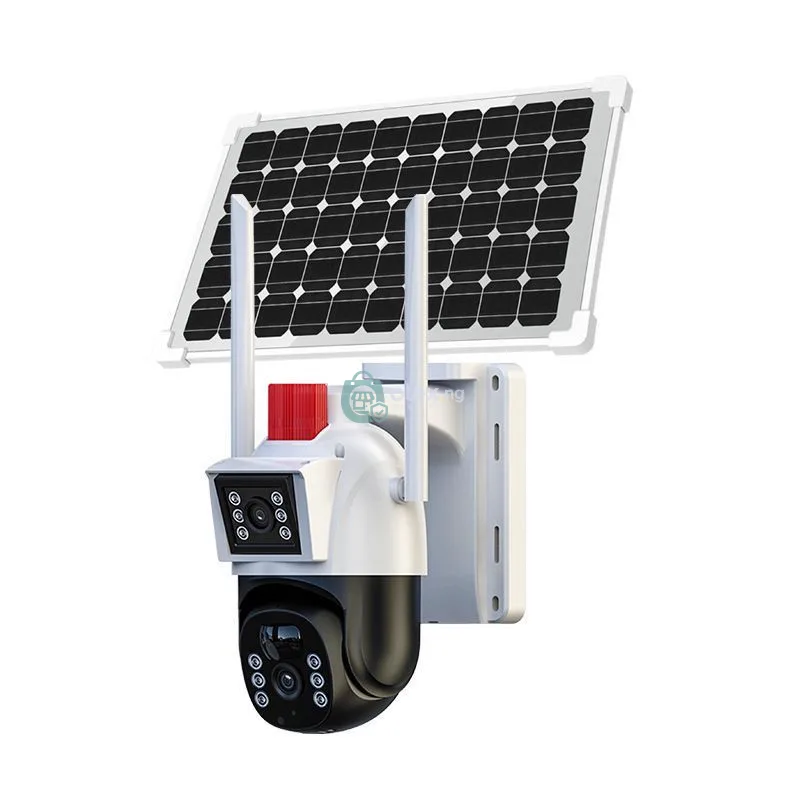 Dual Lens PTZ Solar Camera 