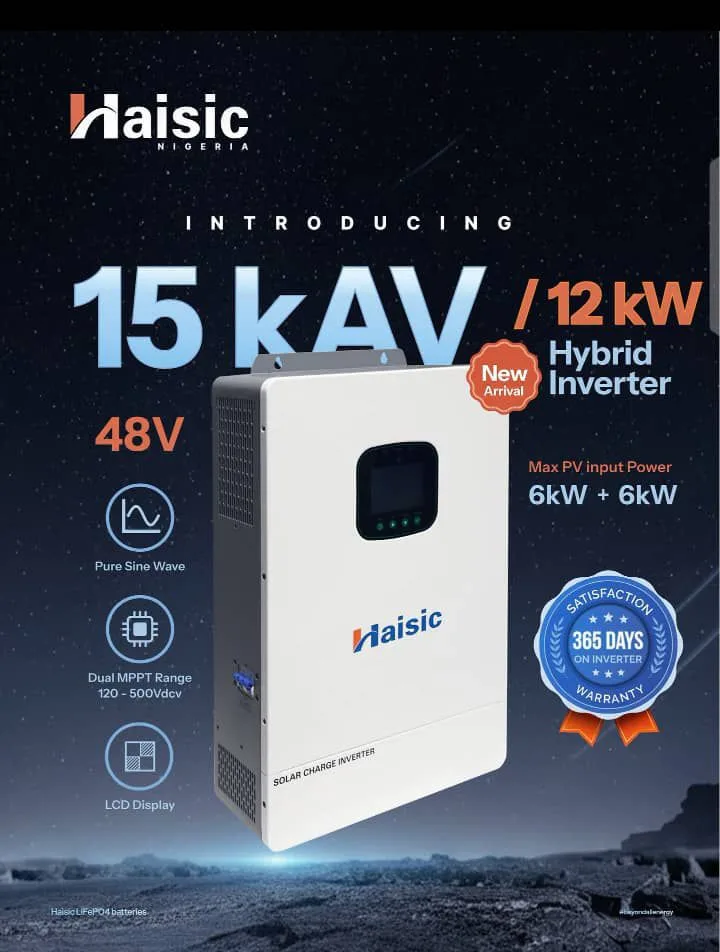 15kva 48v hybrid Haisic inverter