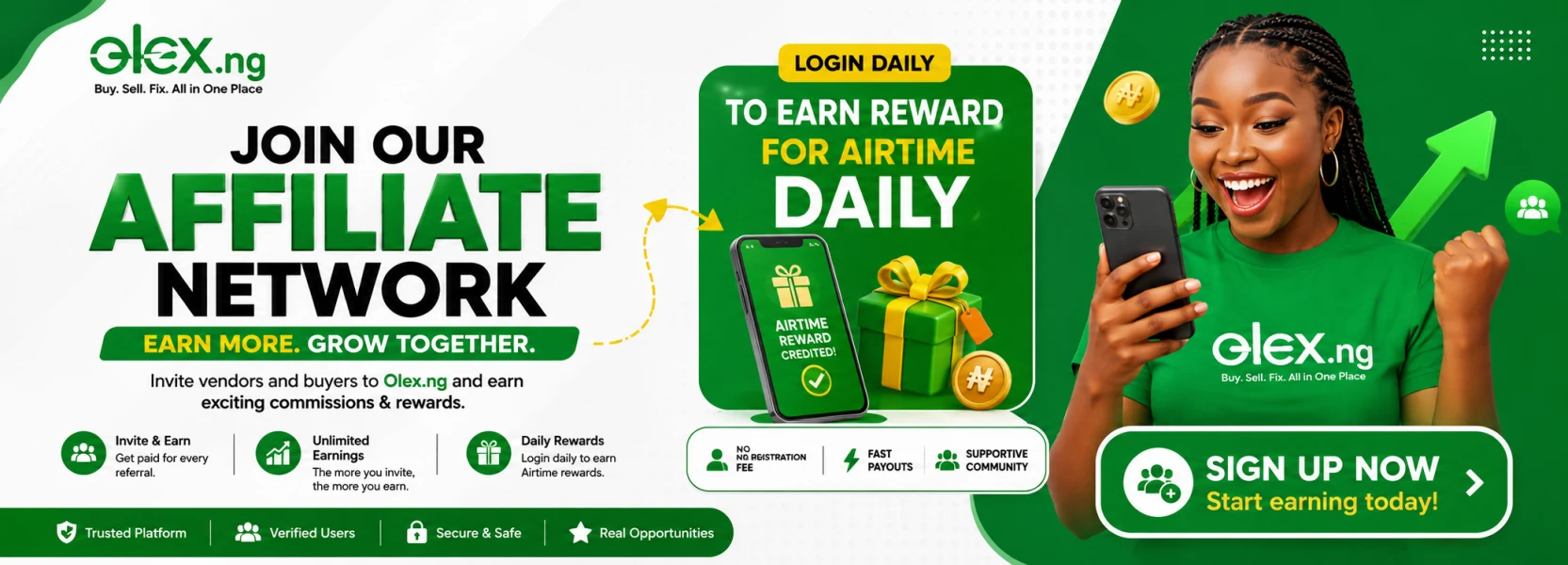 Join olex Affiliate