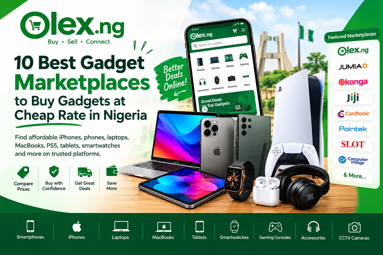 10 Best Gadget Marketplaces to Buy Gadgets at Affordable Prices in Nigeria