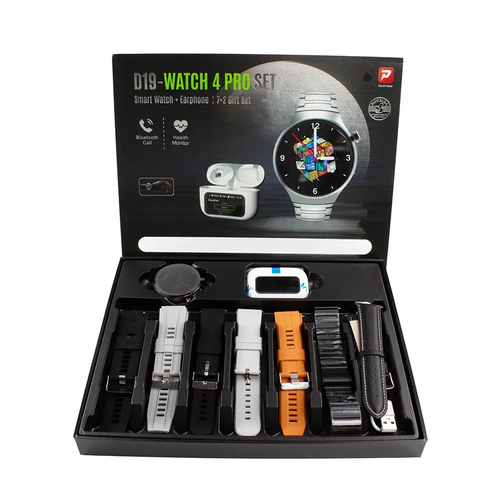 2026 A9 Pro Smartwatch – IP67 Fitness Watch + Headphones