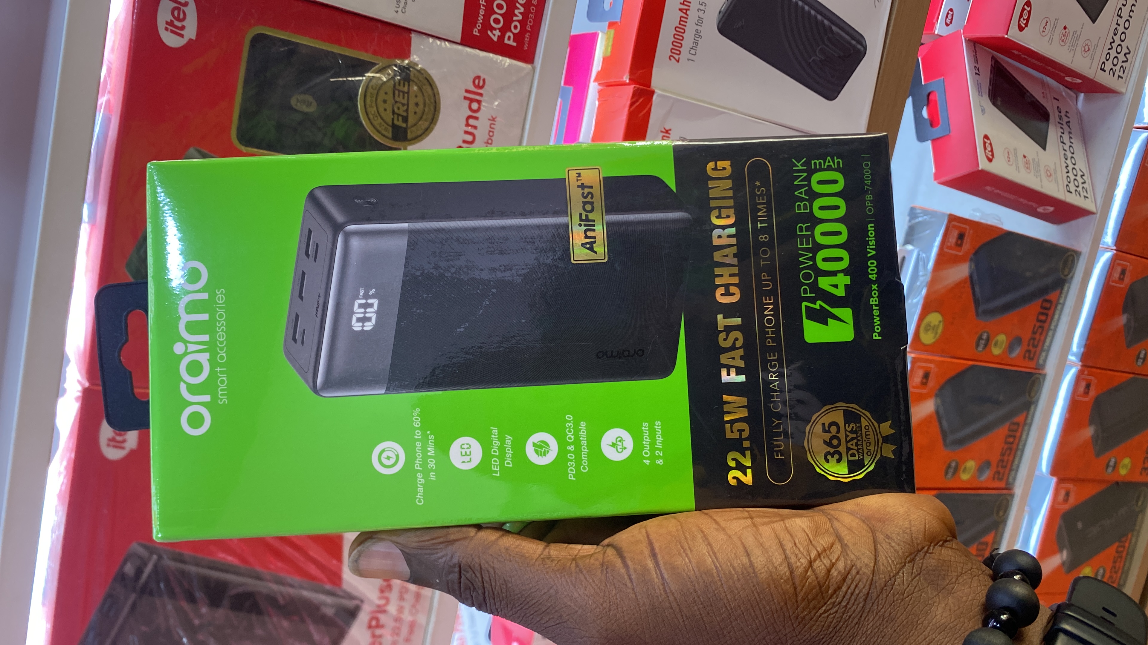 Oraimo power bank