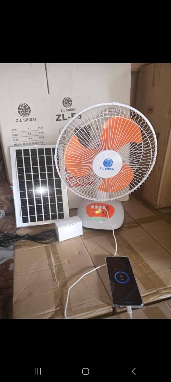 Solar fan